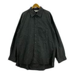 アンセルム 25SS DYED SHRINK OVER SHIRT blac**k** ANCELLM