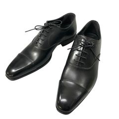 美品】ADELO ストレートチップ レザーシューズ ブラック 26cm - メルカリ