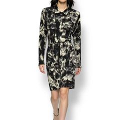 極美品 ISSEY MIYAKE イッセイミヤケ PLEATS PLEASE プリーツプリーズ セットアップ トップス カーディガン スカート フルプリント