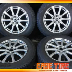 中古 21年製 ハリアー RAV4等 スタッドレス 225/65R17 ヨコハマ iceGUARD SUV G075 / エクスタ― 17インチ 7J +38 114.3 5Hのサムネイル