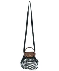 LONGCHAMP 藤素材バッグ 肩ひも付き(新品未使用品) - メルカリ