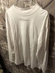 福岡出品  MARNI ロゴプリント 長袖Tシャツ マルニ 48 コットン ホワイト HUMU0242P1 USCY12 FKのサムネイル