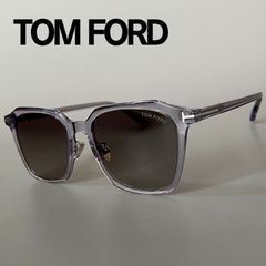 トムフォード メガネ TOM FORD クリア グレー 灰 ボストン 眼鏡 メンズ