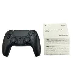 186002 動作未確認 SONY ソニー PS5 プレステ5 DualSense ワイヤレスコントローラー ブラック