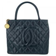 [중고] CHANEL 샤넬 A01804 복각 토트 토트 백 캐비어 스킨 빈티지 코코마크 블랙 5번대 여성 26014224 KJ