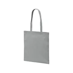 ☆ 013.グレー ☆ デイリー フラット トートバッグ Lサイズ ユナイテッドアスレ トートバッグ 1406-01 トートバック 肩掛けバッグ エコバッグ サブバッグ 大きめ Lサイズ レディース メンズ A4 B4 A3 通学 通勤 無地 シンプルのサムネイル