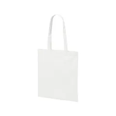 ☆ 001.ホワイト ☆ デイリー フラット トートバッグ Lサイズ ユナイテッドアスレ トートバッグ 1406-01 トートバック 肩掛けバッグ エコバッグ サブバッグ 大きめ Lサイズ メンズ レディース A4 B4 A3 通学 通勤 シンプル 無地のサムネイル