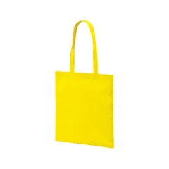 ☆ 021.イエロー ☆ デイリー フラット トートバッグ Lサイズ ユナイテッドアスレ トートバッグ 1406-01 トートバック 肩掛けバッグ エコバッグ サブバッグ 大きめ Lサイズ レディース メンズ A4 B4 A3 通学 通勤 無地 シンプルのサムネイル