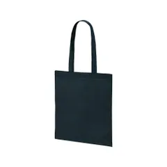 ☆ 086.ネイビー ☆ デイリー フラット トートバッグ Lサイズ ユナイテッドアスレ トートバッグ 1406-01 トートバック 肩掛けバッグ エコバッグ サブバッグ 大きめ Lサイズ メンズ レディース A4 B4 A3 通学 通勤 シンプル 無地のサムネイル