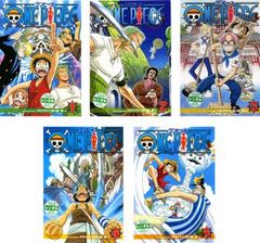 ONE PIECE 원피스 세컨드 시즌 그랜드 라인 돌입편(5장 세트) 제62화~제77화[전권 세트 애니메이션 중고 DVD] 케이스 무:: 렌