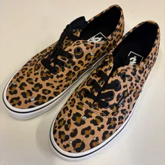 【箱無し】VANS ヴァンズ バンズ Authentic オーセンティック LEOPARD TAN VN000EADJM9 レオパード 豹柄 スニーカー シューズ 23.5cmのサムネイル