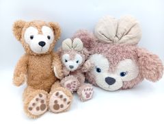 東京ディズニーシー ぬいぐるみ ダッフィー＆シェリーメイ 3点セット_