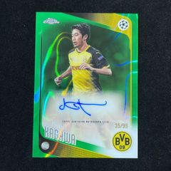 香川真司 直筆サインカード 150シリ Topps UCC autoドルトムント