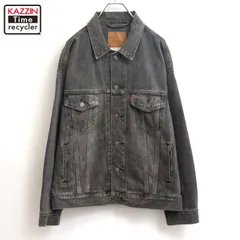 00s Levi's PREMIUM ブラック デニムジャケット メンズ 表記Sサイズ
