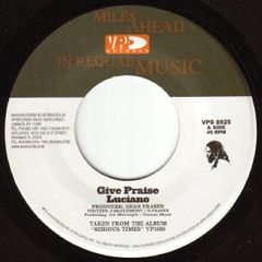 Luciano Give Praise 7インチ レコード - メルカリ