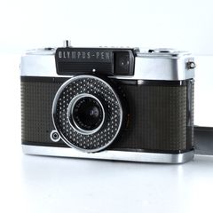 [올림푸스] OLYMPUS-PEN PEN-EE + 플래시 건 폴더 필름 카메라 #T551C