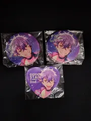 2605284 あんスタ 大神晃牙 アルバム 特典 缶バッジ 3点セット