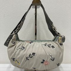 レスポートサック ハーフムーン 2way ワンショルダーバッグ 刺繍 