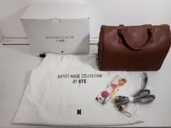 BTS V バッグ ARTIST-MADE COLLECTION MUTE BOSTON BAG ブラウン ボストンバッグ テテ テヒョン