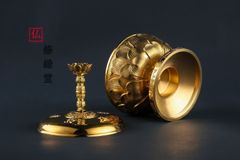 修縁堂】寺院用仏具 仏教工芸品 供養品 摩宝珠手香炉 美術工芸品
