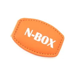 ホンダ N-BOX 全シリーズ対応 シートベルト調整ストッパー マグネット式 安全ベルトクリップ オレンジ (トクトヨ)Tokutoyoのサムネイル
