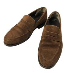 サントーニ x BEAMS F スエード ローファー 6.5 Santoni - メルカリ
