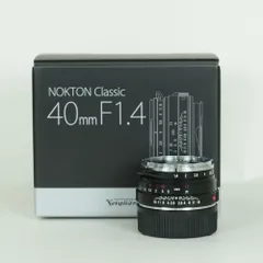 [良品] Voigtlander NOKTON Classic 40mm F1.4 SC VM [ライカM用] | LEICA Mマウントのサムネイル