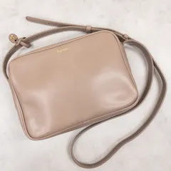 repetto レペット ショルダーバック ミニ レザー ベージュ b01528のサムネイル