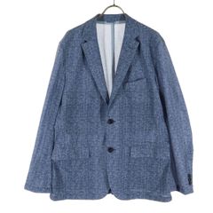 マッキントッシュフィロソフィー シャンブレー ジャケット 38R 水色 