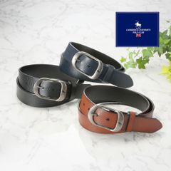 【Brand New ※Shop Listing】Cowhide Leather Belt, Genuine Leather, 105cm, 5 Holes, Textured Finish, Men's Belt