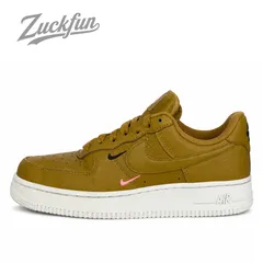 NIKE AIR FORCE 1 ’07 ESSENTIAL ナイキ エアフォース1 ロー '07 エッセンシャル キャメルブラウン ホワイト 白 23cm レディース ナイキ スニーカー U07956のサムネイル