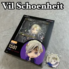 ディズニー　ツイステッドワンダーランド　ねんどろいど 1581＆缶バッチセット　ヴィル・シェーンハイト　ANIPLEX　DISNEY　Vil Schoenheit