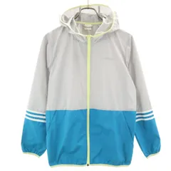 adidas NEO アディダスネオ ウインドブレーカー L グレー系 レディース 古着のサムネイル