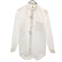 未使用 PIERRE BALMAIN ピエールバルマン 長袖 ワイシャツ 39-80 ホワイト メンズ 古着