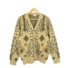 カーハート carhartt WIP VERSE CARDIGAN カーディガン 175 92A ベージュ 総柄 Vネック 長袖 80453 /CK11 ■GY18のサムネイル