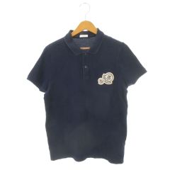 正規品】モンクレール ダブルワッペンポロシャツxs - メルカリ