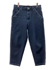 コムデギャルソン COMME des GARCONS SHIRT 16SS Tapered Pants テーパード パンツ ジップフライ ポリ縮絨 ストレッチ 紺 無地 S24155 ボトムスその他 ネイビー XSサイズ 104MB-559のサムネイル
