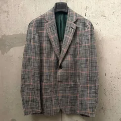 【アウトレット品／40%OFF】46サイズ SIPARIO by STILE LATINO（シパーリオ バイ スティレ ラティーノ） GUFLAVIO25 GM12547 コットン×リネン×ウール ブラウン チェック 新品のサムネイル