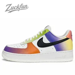 NIKE AIR FORCE 1 LOW 07 ナイキ エア フォース 1 ロー カット 07 カラフル マルチ オレンジ パープル 27cm メンズ ナイキ スニーカー U10946