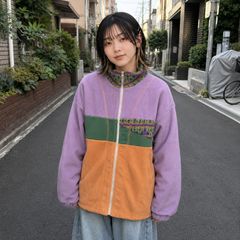 セルフォード タフタコンビツイードブルゾン ラメ 切替 ジャケット