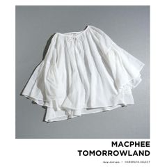 356h*美品 トゥモローランド マカフィー ギャザー フレアスリーブ 