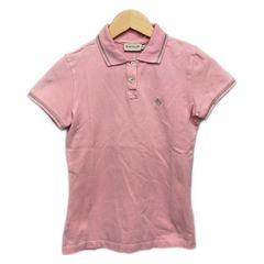 MONCLER 半袖ポロシャツ ベビーピンク M - メルカリ