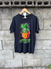 RAT FINK ©️1984 ビンテージ ブラックフェードTシャツ - メルカリ