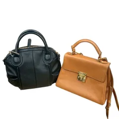 【美品2点セット】SAZABY 本革バッグ & Private Label バッグ