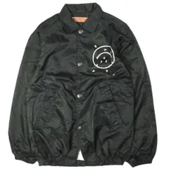 SASQUATCHfabrix. サスクワァッチファブリックス 日本製 COACH JACKET ナイロン コーチジャケット 09AW-JKL-006 S BLACK にこちゃんマーク 蝿 アウター g26760のサムネイル