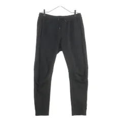 jun hashimoto (ジュンハシモト) 19AW SLIM JERSEY PANTS スリム ジャージー パンツ ブラック 1071910004-6のサムネイル