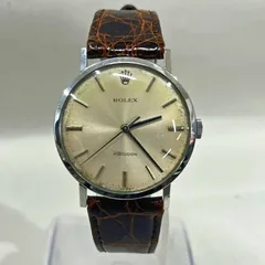 ROLEX ロレックス PRECISION プレジョン 34.110 腕時計メンズ 手巻き ホワイト文字盤 動作品 【中古】 22605K306のサムネイル