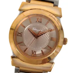 【不稼働品】SALVATORE FERRAGAMO サルヴァトーレフェラガモ VEGA ベガ クォーツレディース 腕時計 正規品 / C775のサムネイル