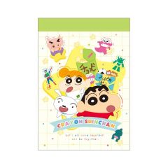 [중고] 노트 메모장 초코비(MUGYU) 미니 메모 [크레용 신짱]