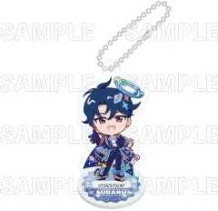 【中古】キーホルダー 七浦すばる 「ひみつのアイプリ バズリウムコーデコレクション トレーディングミニアクリルスタンドキーホルダー」
